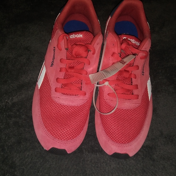🆕Reebok | Classics Suede Mens Red & White Sneaker Shoes Size 12 - Picture 5 of 12